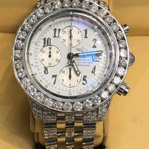 Diamond watch. All natural beautiful diamond